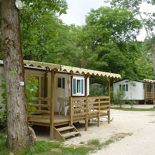 Camping Les Foulons - Les mobil-homes