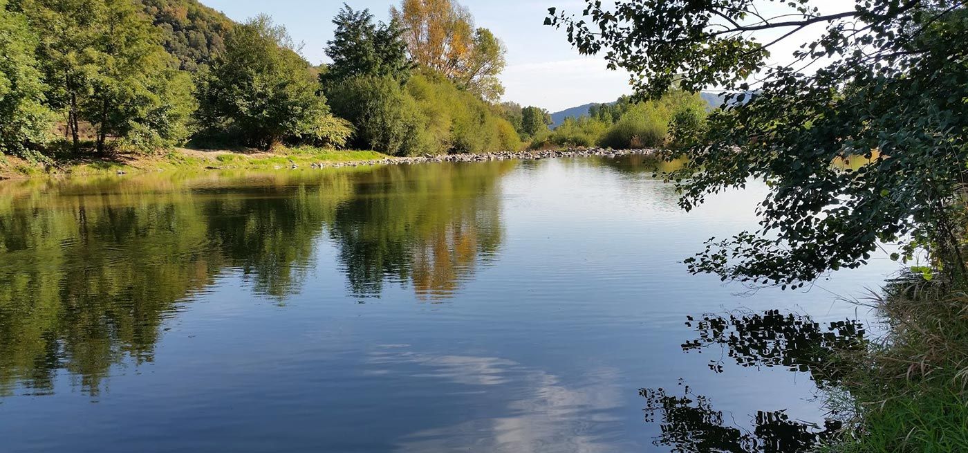 Campsite Les Foulons - The river